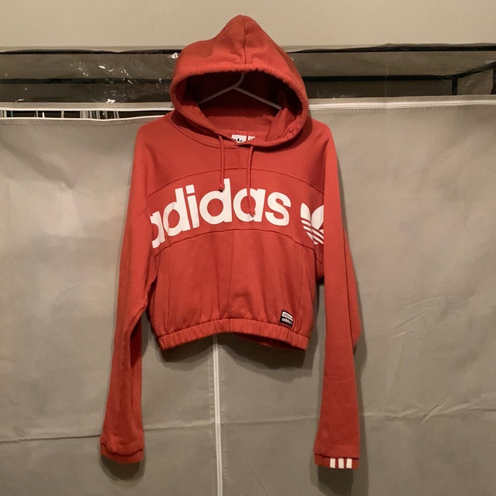 Adidas Cropped Hoodie